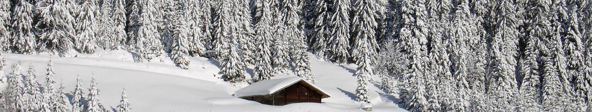 Station de ski en montagne